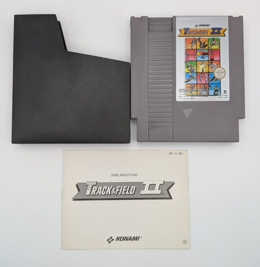Track & Field II 2 - Modul - Anleitung - Nintendo Entertainment System NES