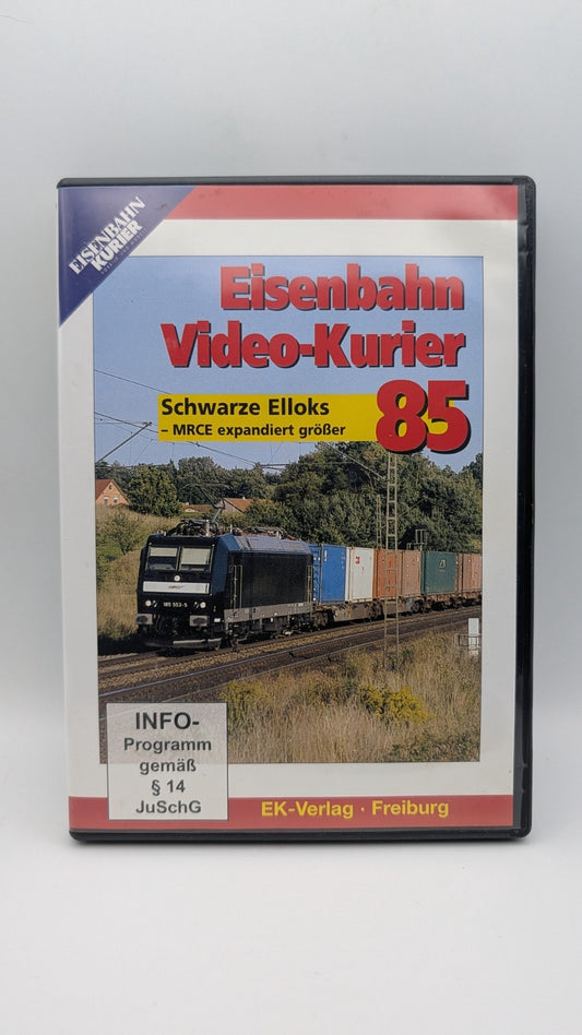 Eisenbahn Video Kurier 85 - Schwarze Elloks - MRCE expandiert größer - DVD
