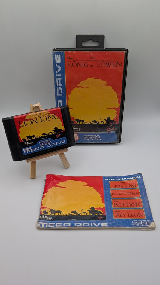 Der König der Löwen - OVP - Modul - Anleitung - Sega Mega Drive