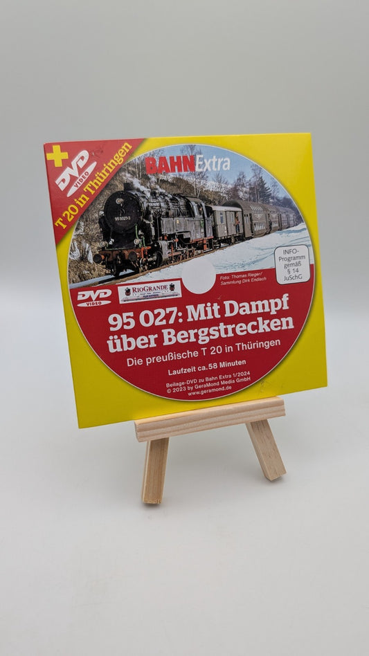 95 027 Mit Dampf über Bergstrecken - preußische T 20 - DVD Rio Grande Geramond