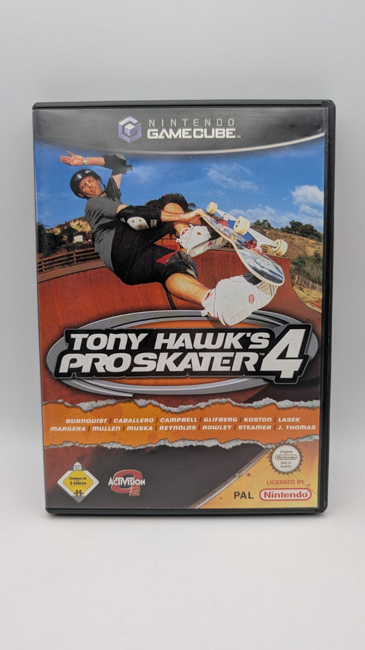 Tony Hawk's Pro Skater 4 - OVP - Anleitung - Nintendo GameCube