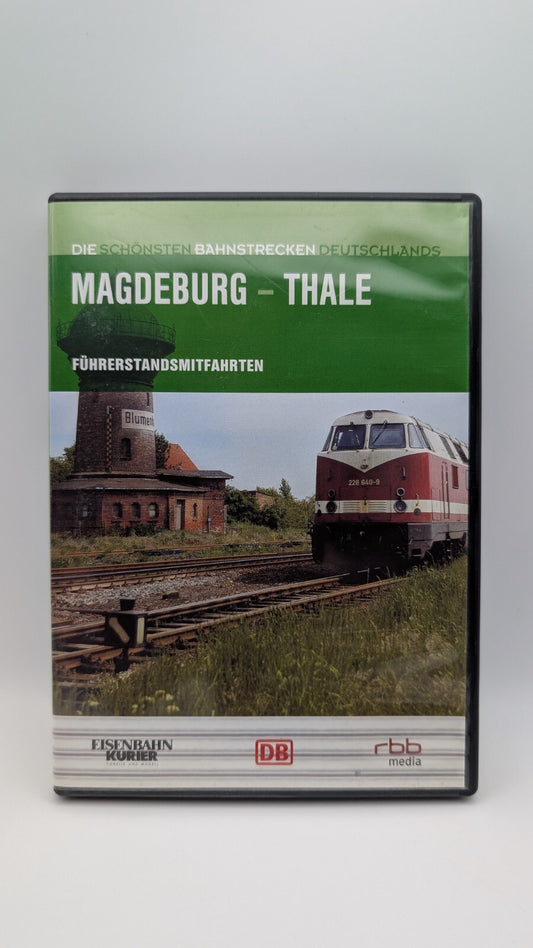 Eisenbahn Kurier - Magdeburg - Thale - Führerstandsmitfahrten - DVD