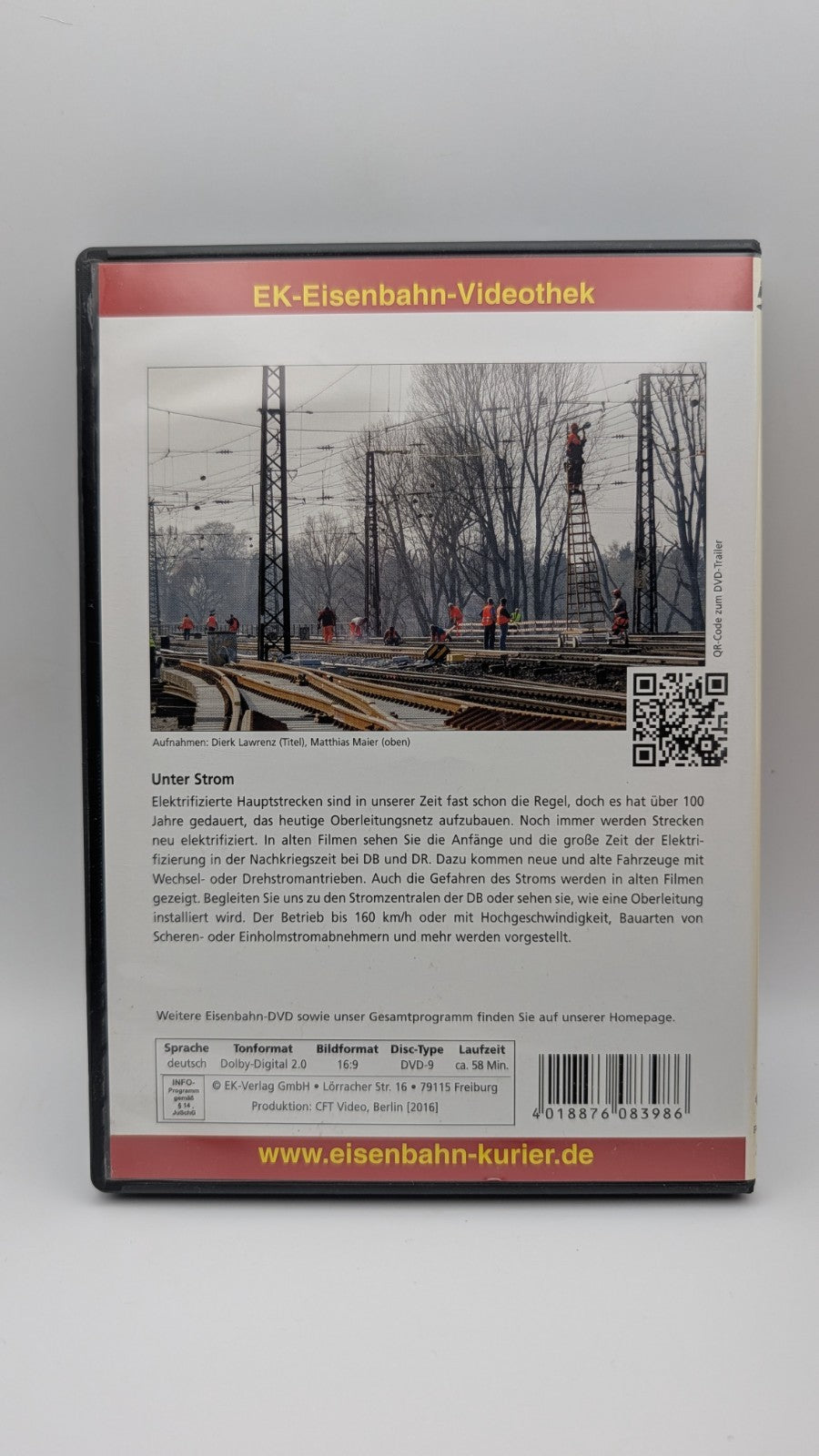 Eisenbahn Kurier - Unter Strom - Die Elektrifizierung der Bahn - DVD
