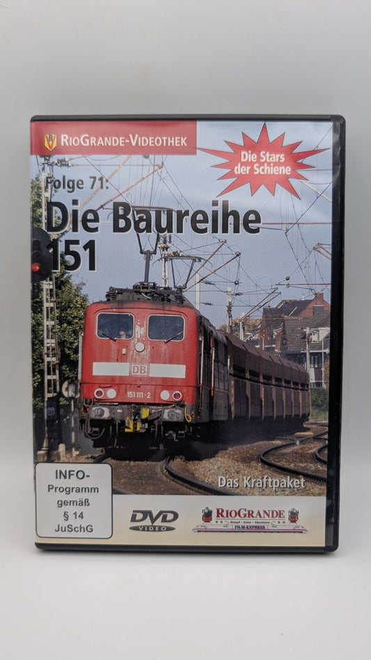 Rio Grande - Stars der Schiene - Folge 71 - Die Baureihe 151 - Eisenbahn DVD