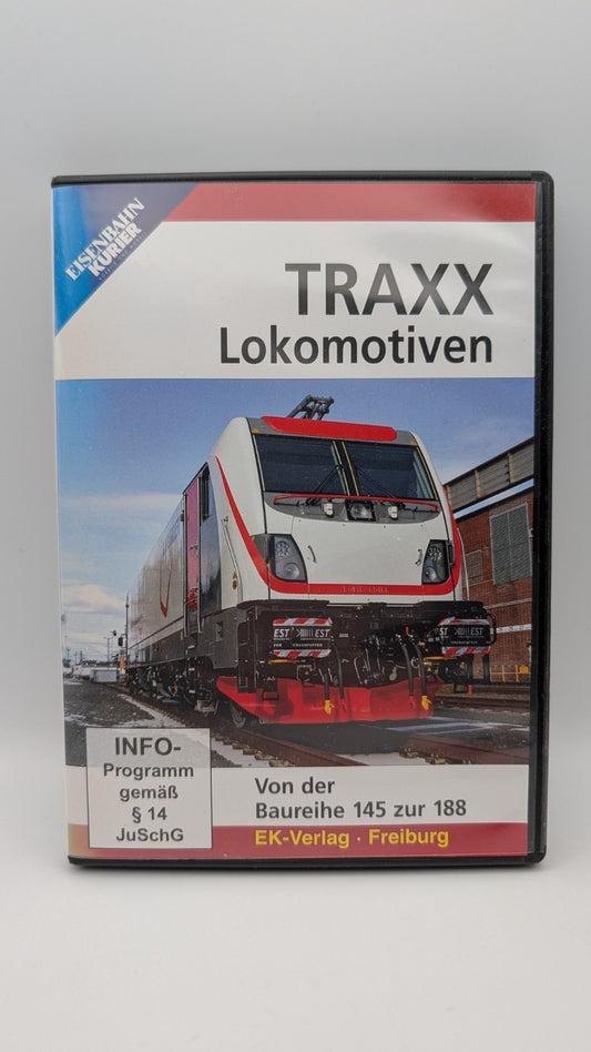 Eisenbahn Kurier - TRAXX Lokomotiven - von der Baureihe 145 zur 188 - DVD