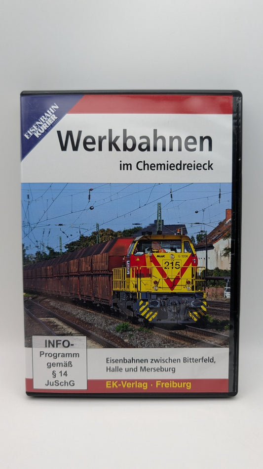 Eisenbahn Kurier - Werkbahnen im Chemiedreieck - DVD