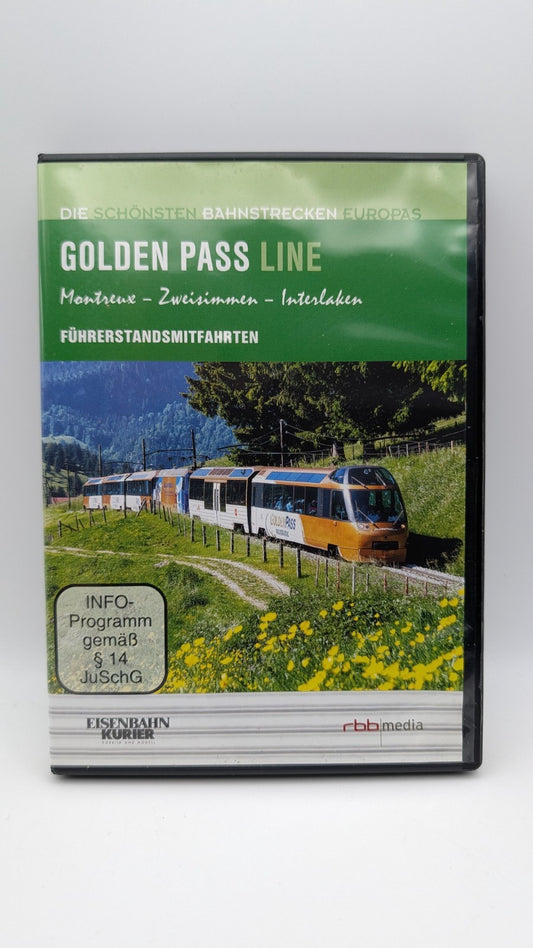 Eisenbahn Kurier - Führerstandsmitfahrten - Golden Pass Line - DVD