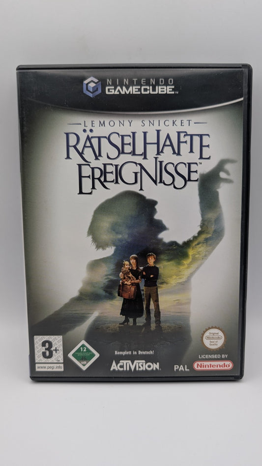Rätselhafte Ereignisse - Lemony Snicket - OVP - Anleitung - Nintendo GameCube