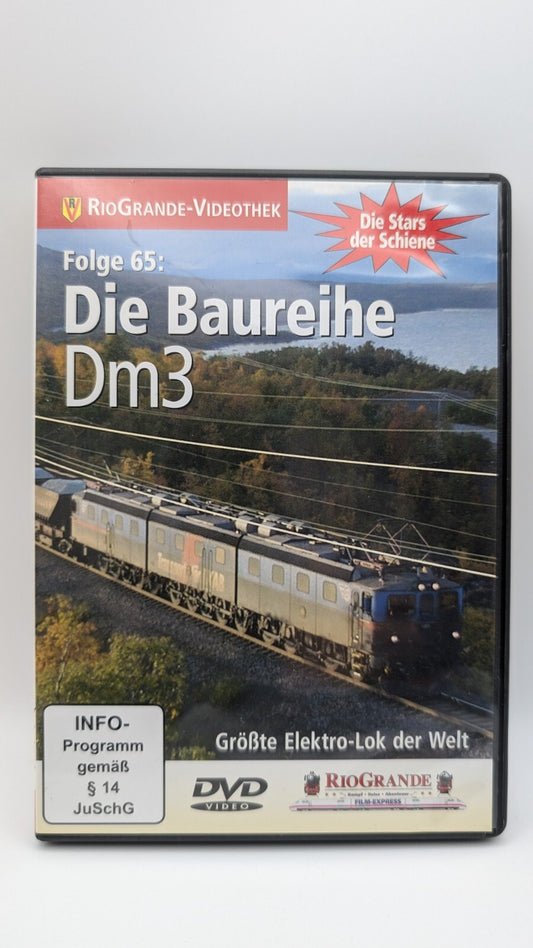 Rio Grande Stars der Schiene - Folge 65 - Die Baureihe Dm3 - Elektro- Lok - DVD