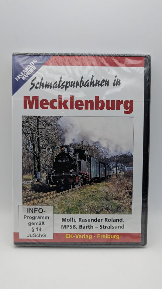 Eisenbahn Kurier - Schmalspurbahnen in Mecklenburg - DVD Neu