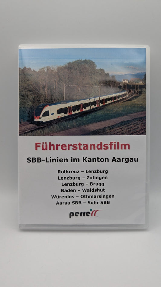 Führerstandsfilm - SSB-Linien im Kanton Aargau - Perren DVD Eisenbahn