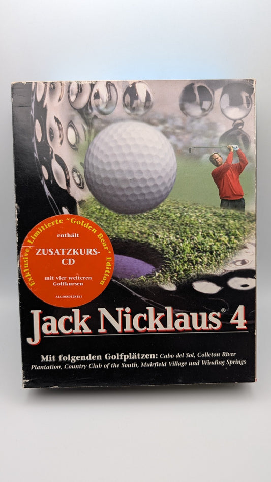 Jack Nicklaus 4 - PC CD-ROM Big Box