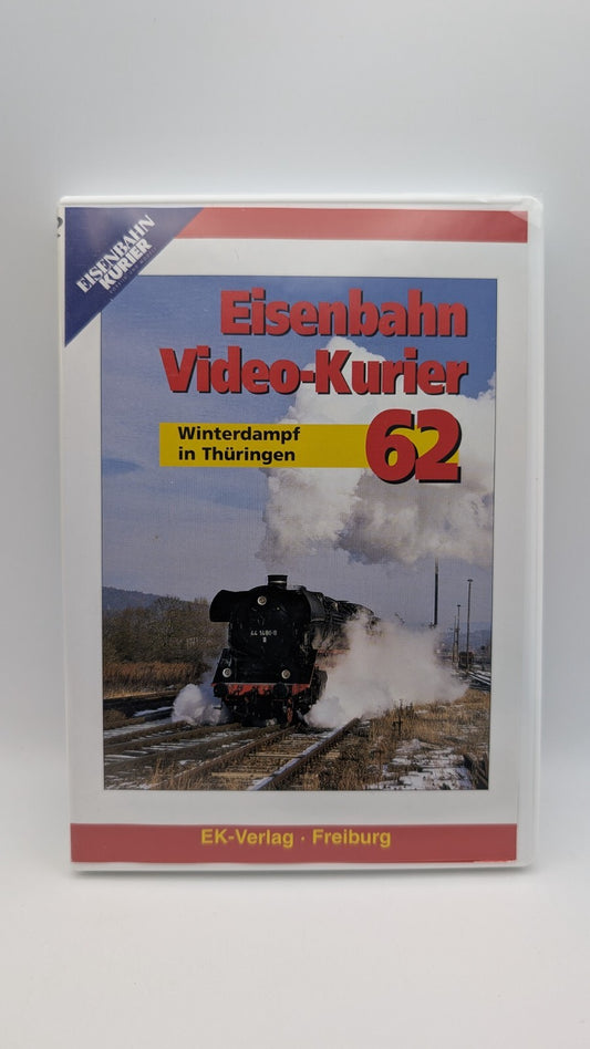 Eisenbahn Video Kurier 62 - Winterdampf in Thüringen - DVD