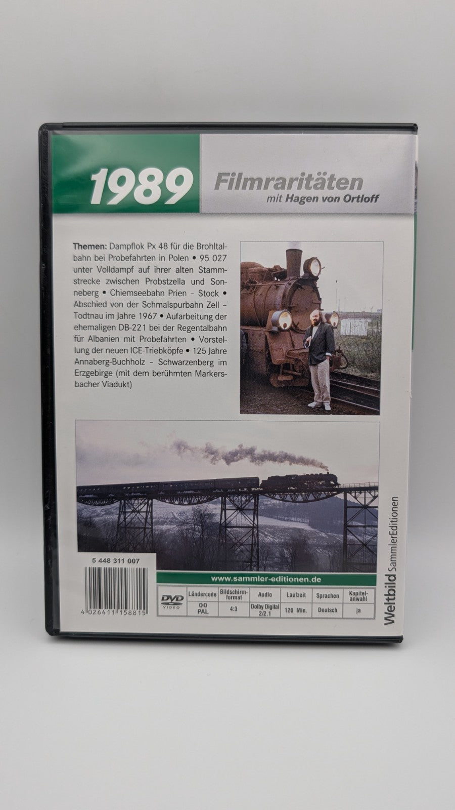 Rio Grande - Filmraritäten - Hagen Von Ortloff - 1989 - Eisenbahn DVD