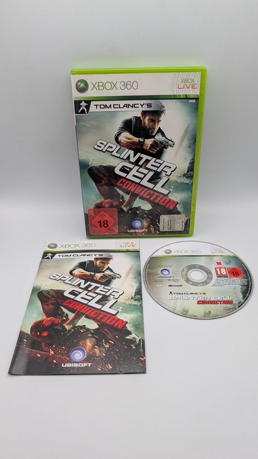 Tom Clancy's Splinter Cell Double Agent Blacklist Conviction - Xbox 360