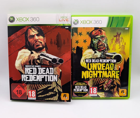 Red Dead Redemption Limited Edition + Undead Nightmare - Microsoft Xbox 360