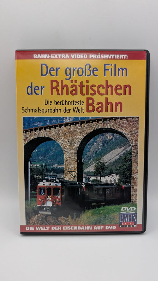 Der große Film der Rhätischen Bahn - Schmalspurbahn - Bahn Extra Video - DVD