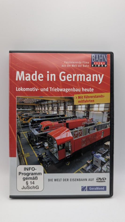 Made in Germany: Lokomotiv-und Triebwagenbau heute Geramond Bahn Extra DVD