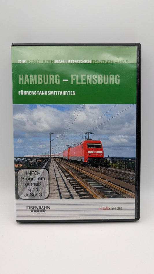 Eisenbahn Kurier - Führerstandsmitfahrten - Hamburg - Flensburg - DVD