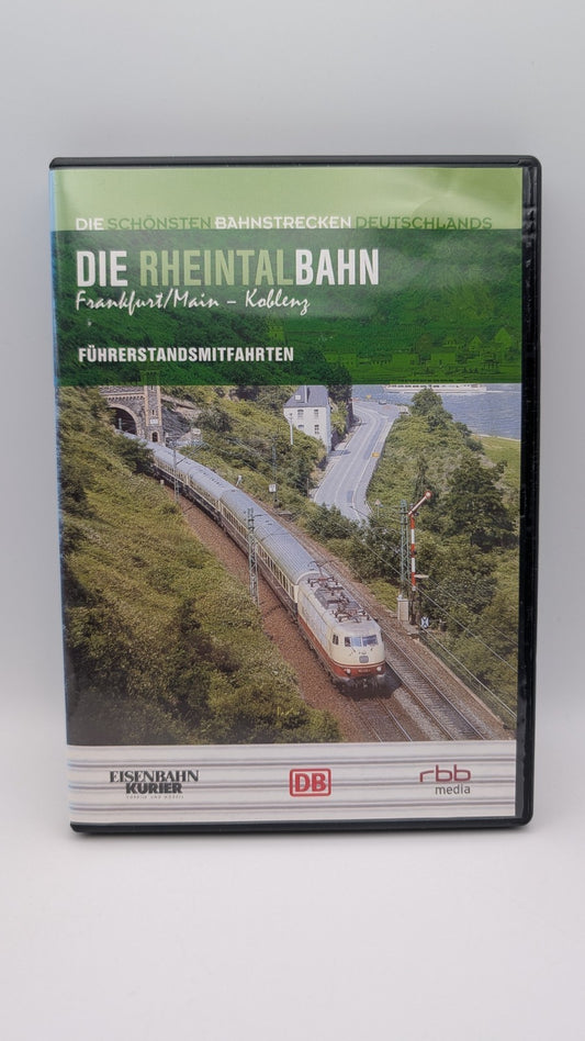 Eisenbahn Kurier - Führerstandsmitfahrten - Die Rheintalbahn - DVD