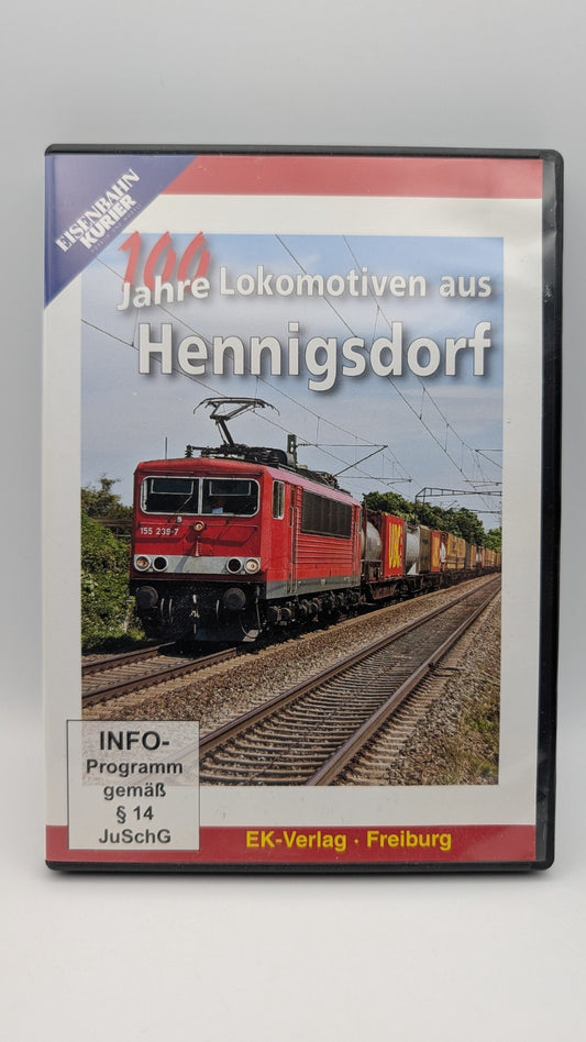 Eisenbahn Kurier - 100 Jahre Lokomotiven aus Hennigsdorf - DVD