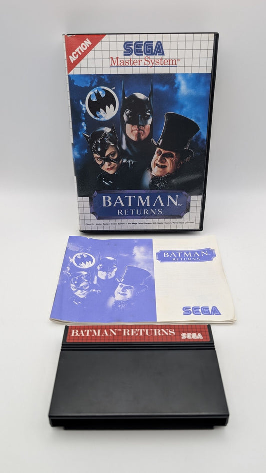 Batman Returns - OVP - Modul - Anleitung - Sega Master System