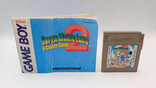 Super Mario Land 2 - 6 Golden Coins - Modul - Anleitung - Nintendo GameBoy