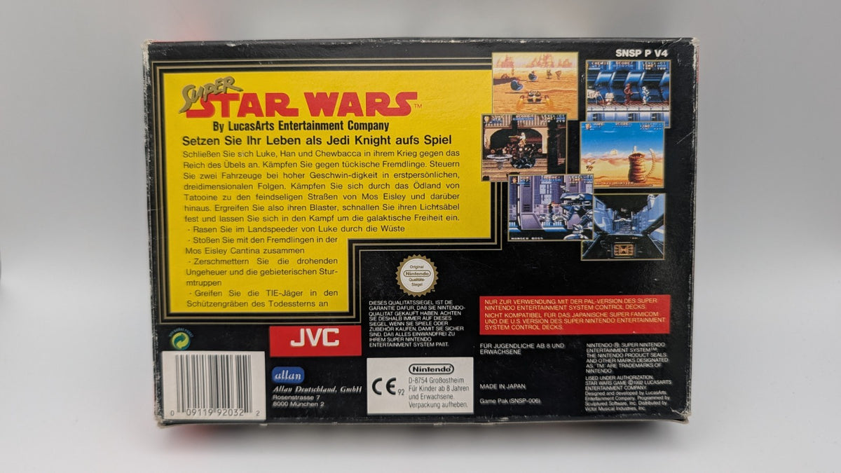 Super Star Wars - OVP - Modul - Super Nintendo SNES
