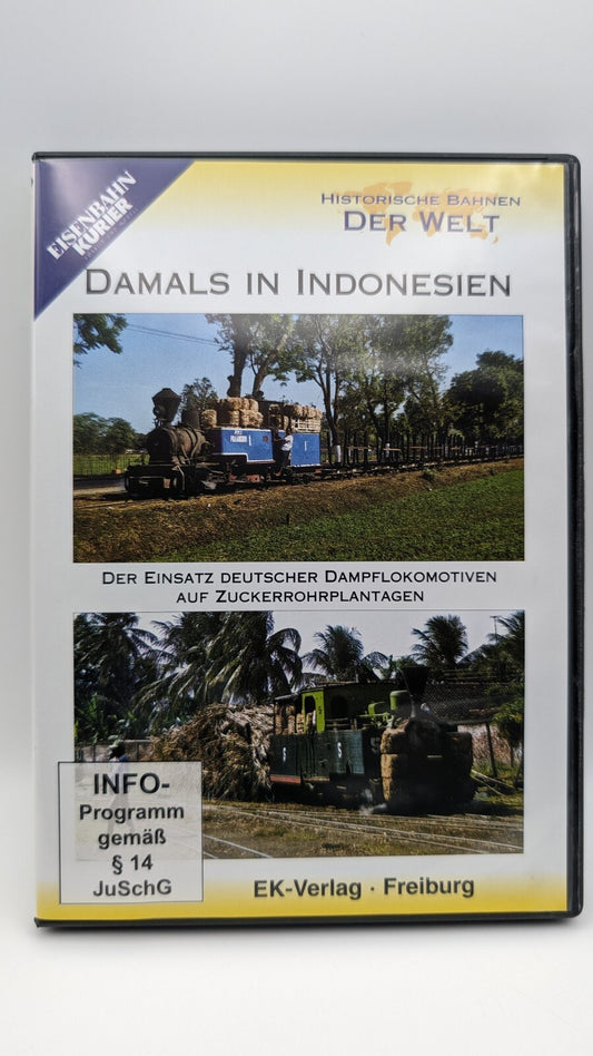 Eisenbahn Kurier - Damals in Indonesien - Dampflokomotiven - DVD