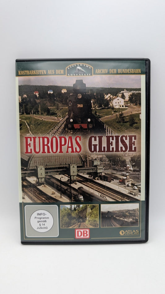 Eisenbahn Nostalgie - Europas Gleise - Atlas Verlag DVD