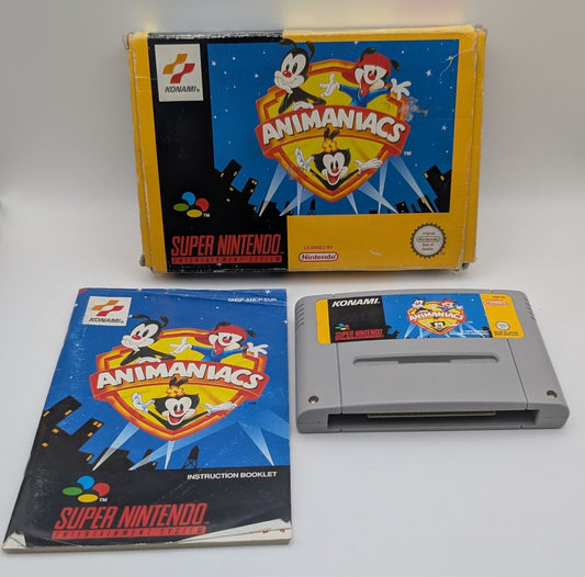 Animaniacs - OVP - Modul - Anleitung - Super Nintendo SNES
