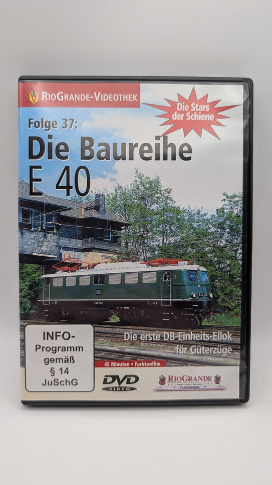 Rio Grande - Stars der Schiene - Folge 37 - Die Baureihe E40 - Eisenbahn DVD