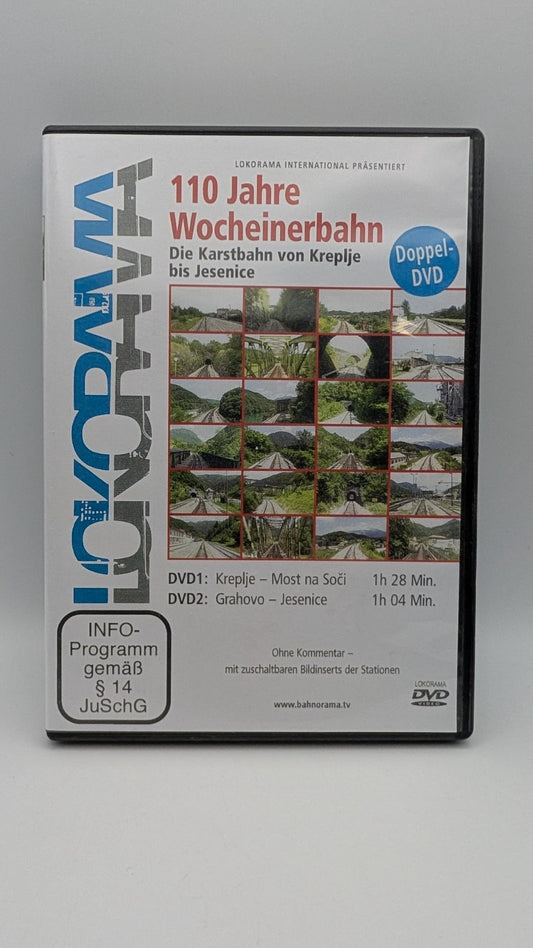 Lokorama - 110 Jahre Wocheinerbahn - Die Karstbahn von Kreplje bis Jesenice DVD