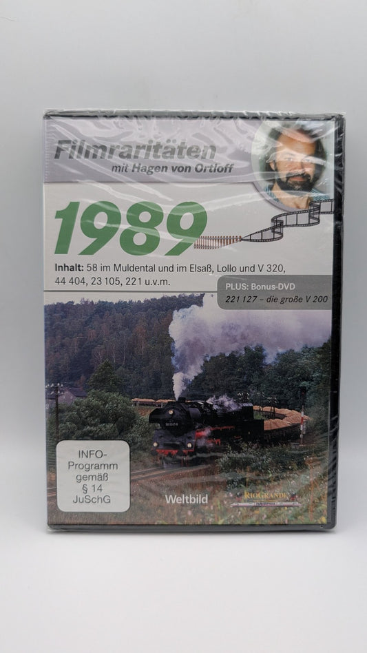 Rio Grande - Filmraritäten - Hagen Von Ortloff - 1989 - Eisenbahn DVD NEU