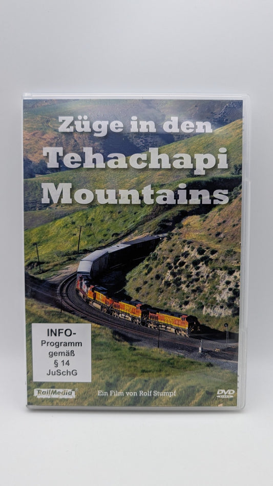 Züge in den Tehachapi Mountains - Eisenbahn DVD