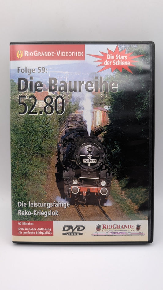 Rio Grande Stars der Schiene Folge 59 - Die Baureihe 52.80 - Reko-Kriegslok DVD