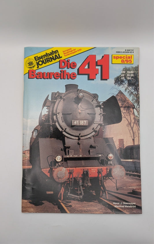 Eisenbahn Journal Special 8/95 - Die Baureihe 41 - Magazin Sonderausgabe