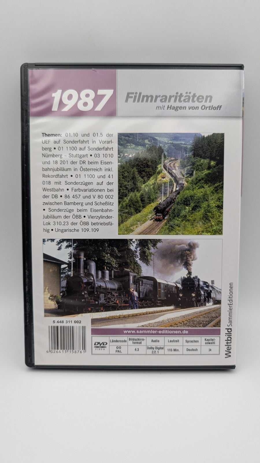Rio Grande - Filmraritäten - Hagen Von Ortloff - 1987- Eisenbahn DVD