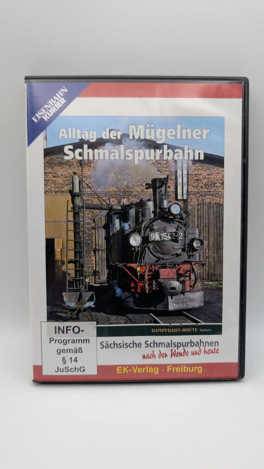 Eisenbahn Kurier - Alltag der Mügelner Schmalspurbahn - Sächsische - DVD