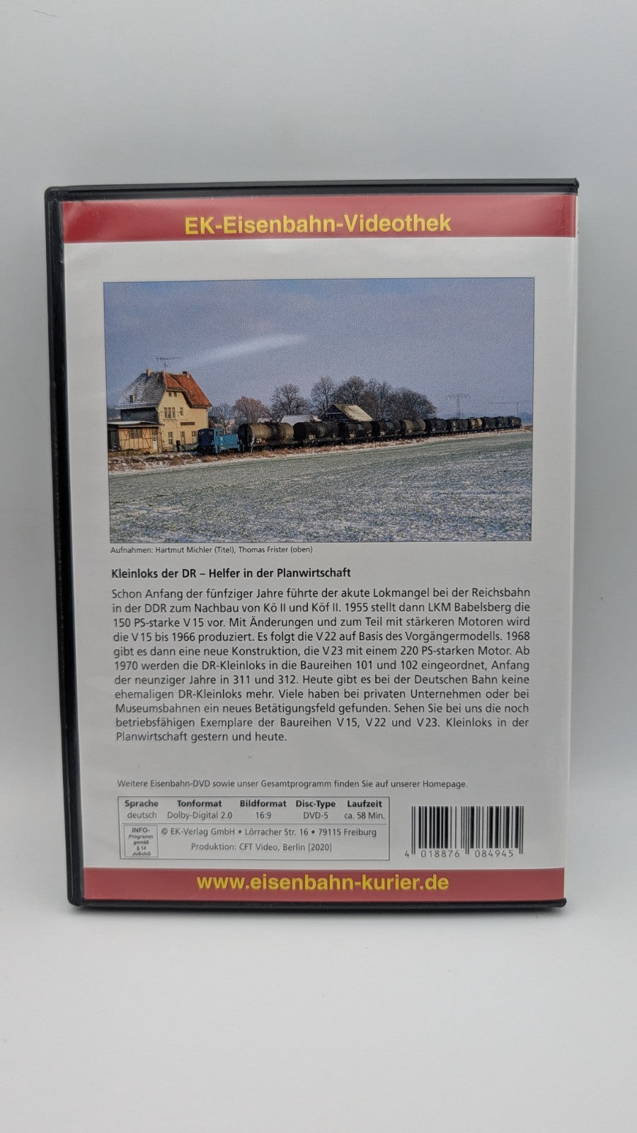 Eisenbahn Kurier - Kleinloks der DR - Helfer in der Planwirtschaft - DVD