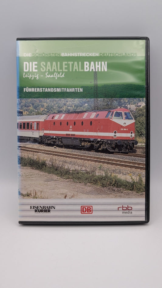 Eisenbahn Kurier - Führerstandsmitfahrten - Die Saaletalbahn - DVD