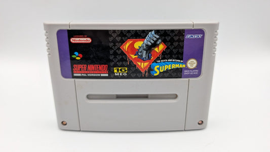 The Death and Return of Superman - Modul - Super Nintendo SNES