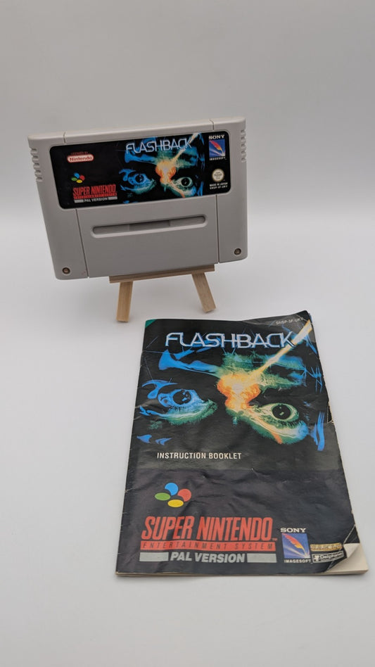 Flashback - Modul - Anleitung - Super Nintendo SNES