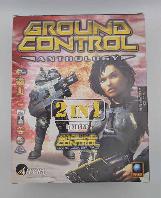 Ground Control Anthology - 2 in 1 - Dark Conspiracy - PC CD-ROM Big Box