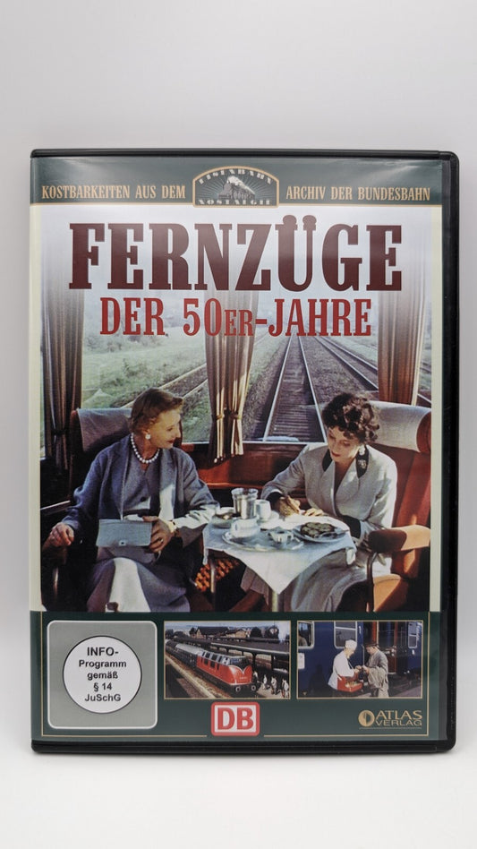 Eisenbahn Nostalgie - Fernzüge der 50er Jahre - Archiv der Bundesbahn DVD