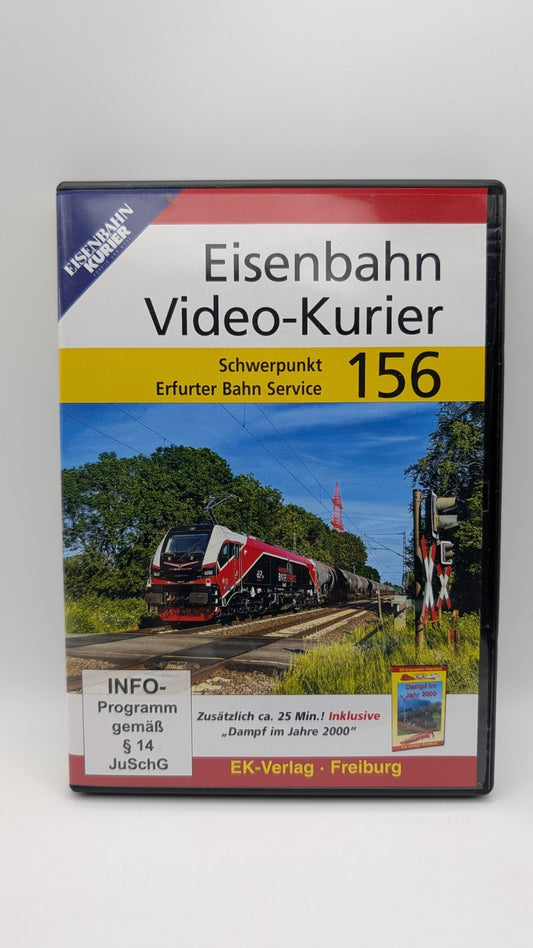 Eisenbahn Video Kurier 156 - Schwerpunkt Erfurter Bahn Service - DVD