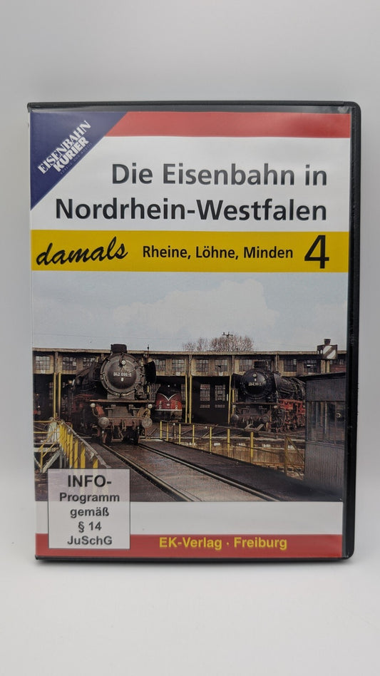 Eisenbahn Kurier - Die Eisenbahn in Nordrhein-Westfalen 4 - damals - DVD
