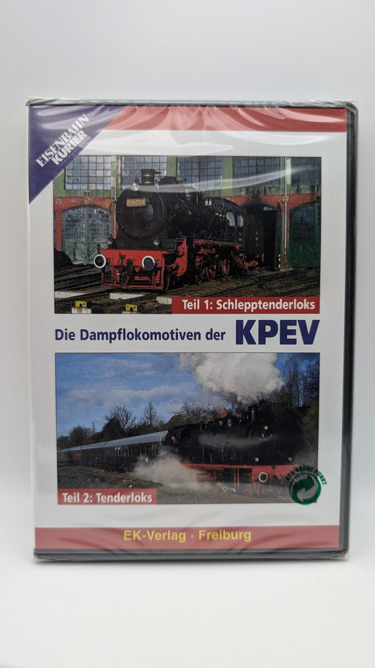 Eisenbahn Kurier - Die Dampflokomotiven der KPEV Teil 1+2 - Tenderloks - DVD