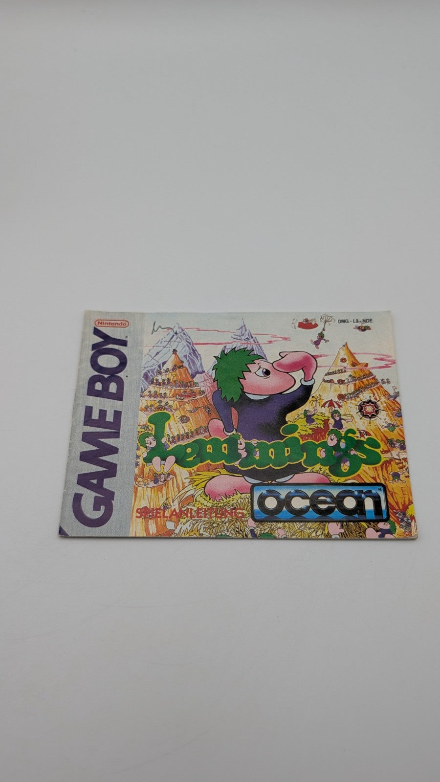 Lemmings - Modul - Anleitung - Nintendo GameBoy