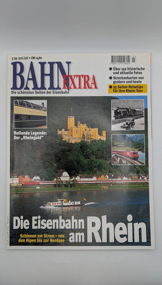 Bahn Extra 3/99 - Die Eisenbahn am Rhein - Magazin